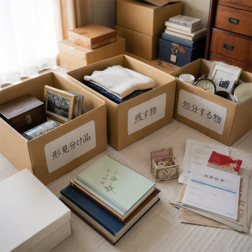 遺品の仕分け・整理