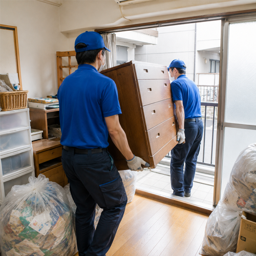 大型家具・家電の搬出
