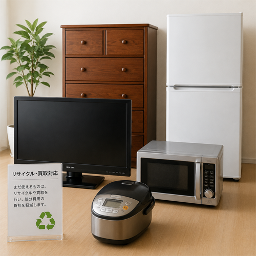 リサイクル・買取対応