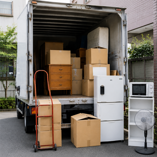 大型家具・家電の搬出