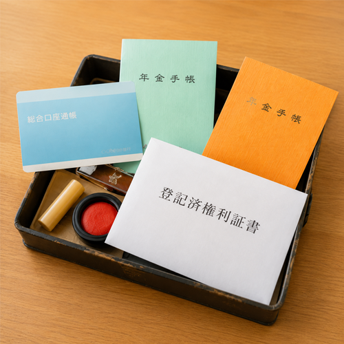 貴重品・重要書類の確認