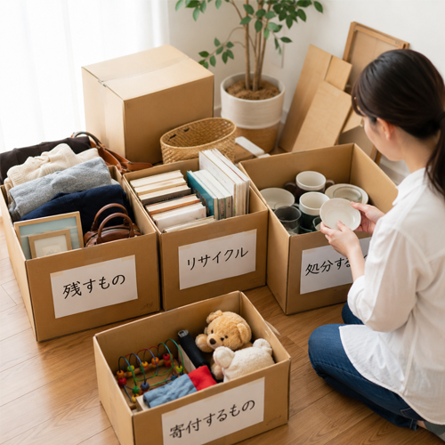 家財・不用品の分類